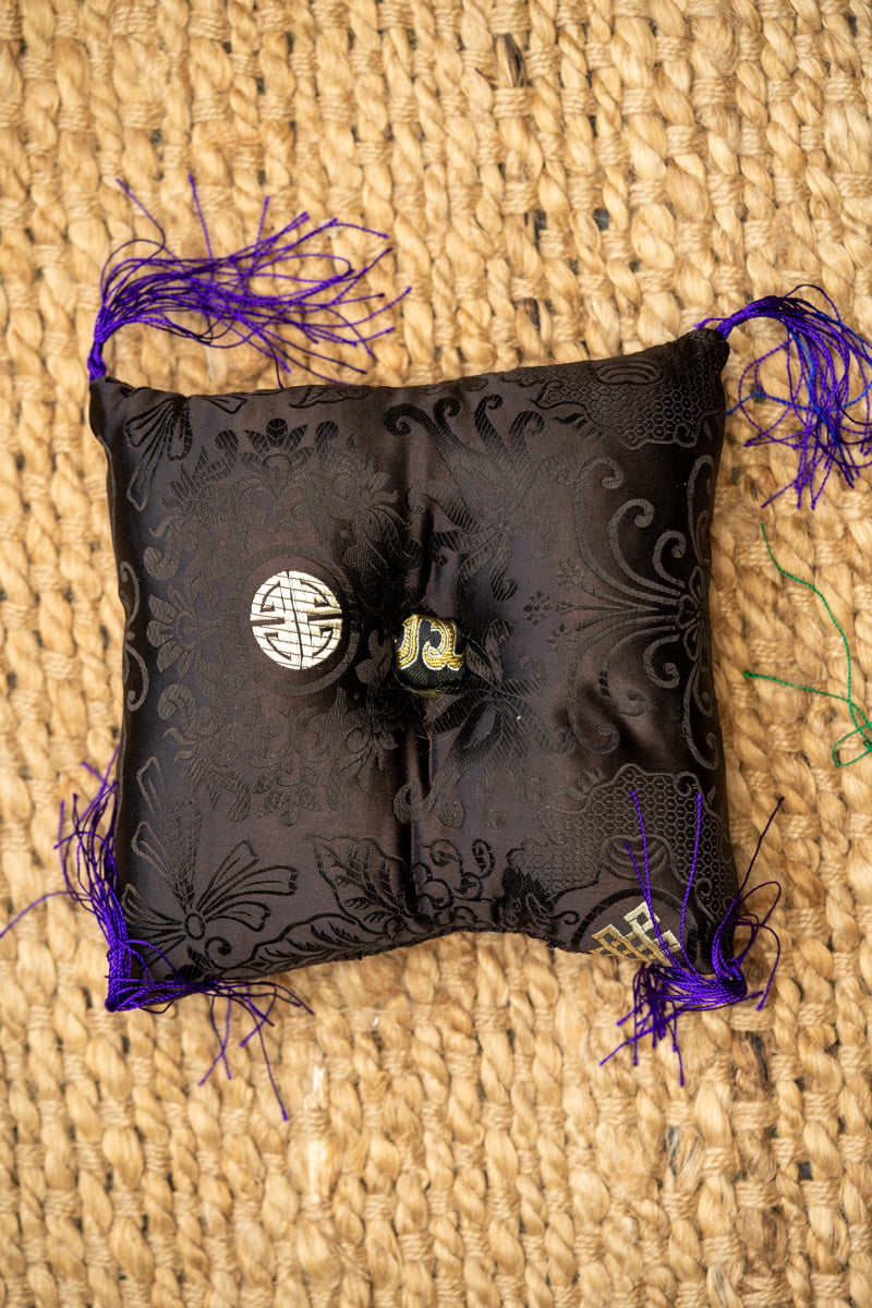 Dark Square Cushion