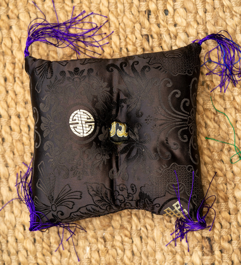 Dark Square Cushion