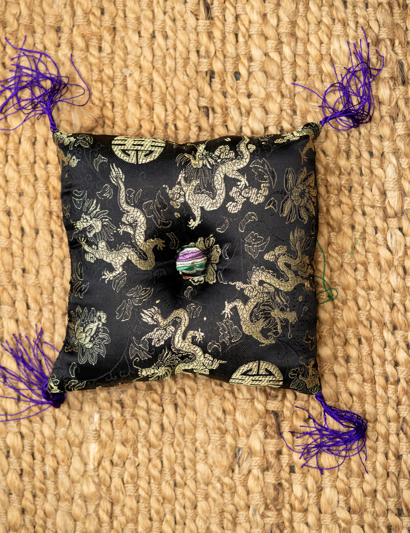 Dark Square Cushion