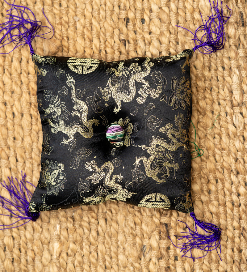 Dark Square Cushion