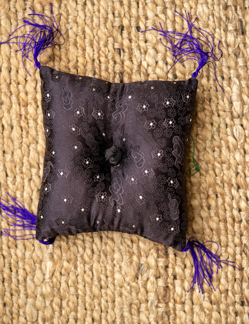 Dark Square Cushion