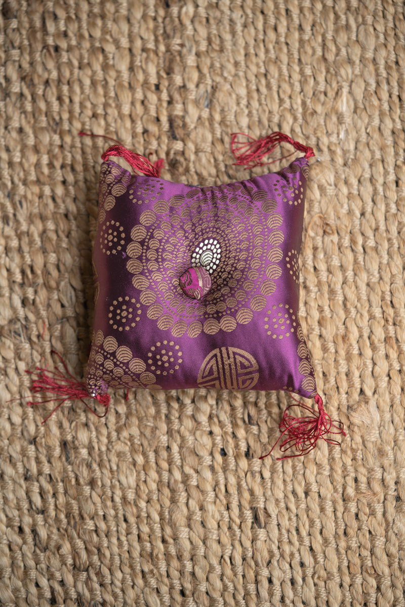 Dark Square Cushion - Himalayas Shop