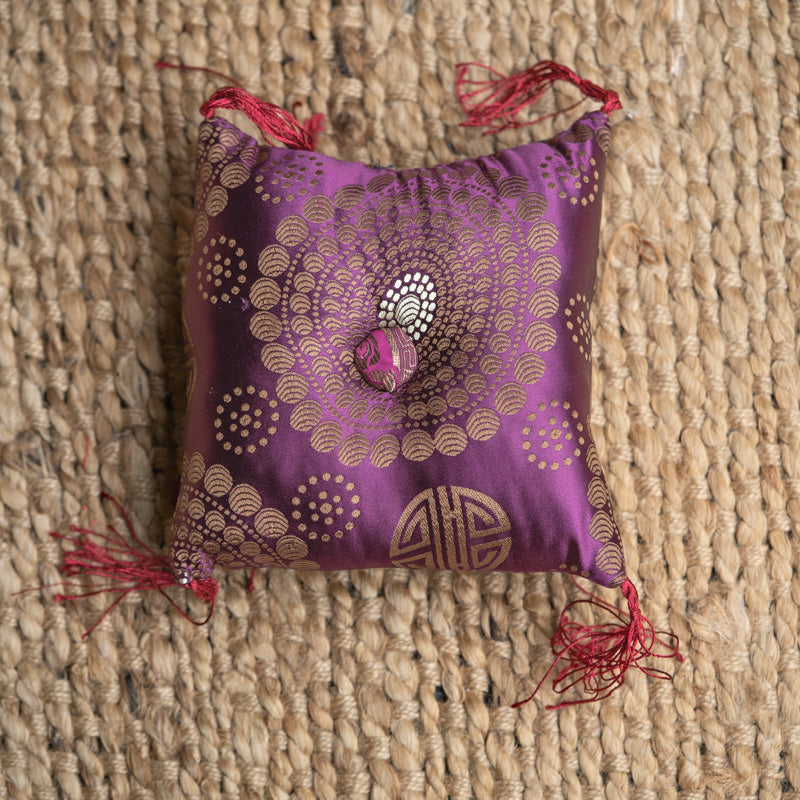 Dark Square Cushion - Himalayas Shop