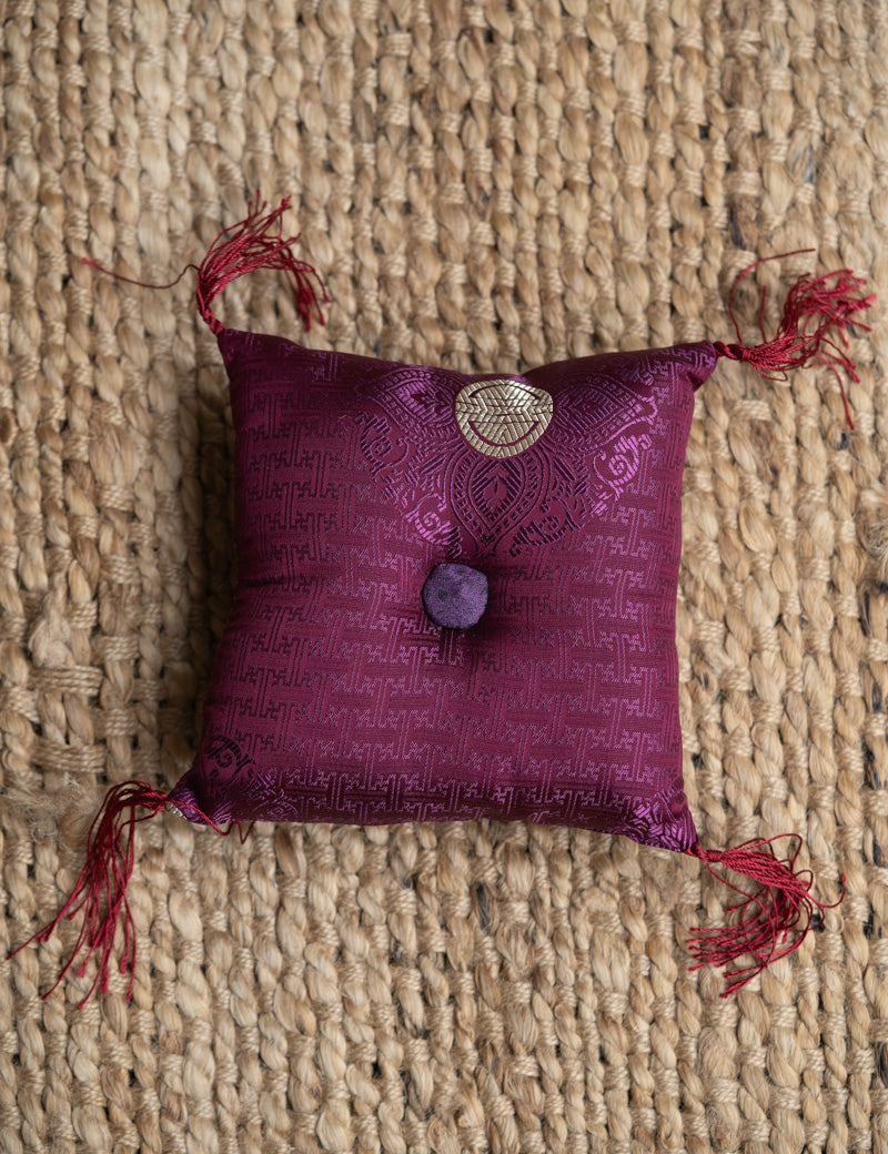 Dark Square Cushion - Himalayas Shop