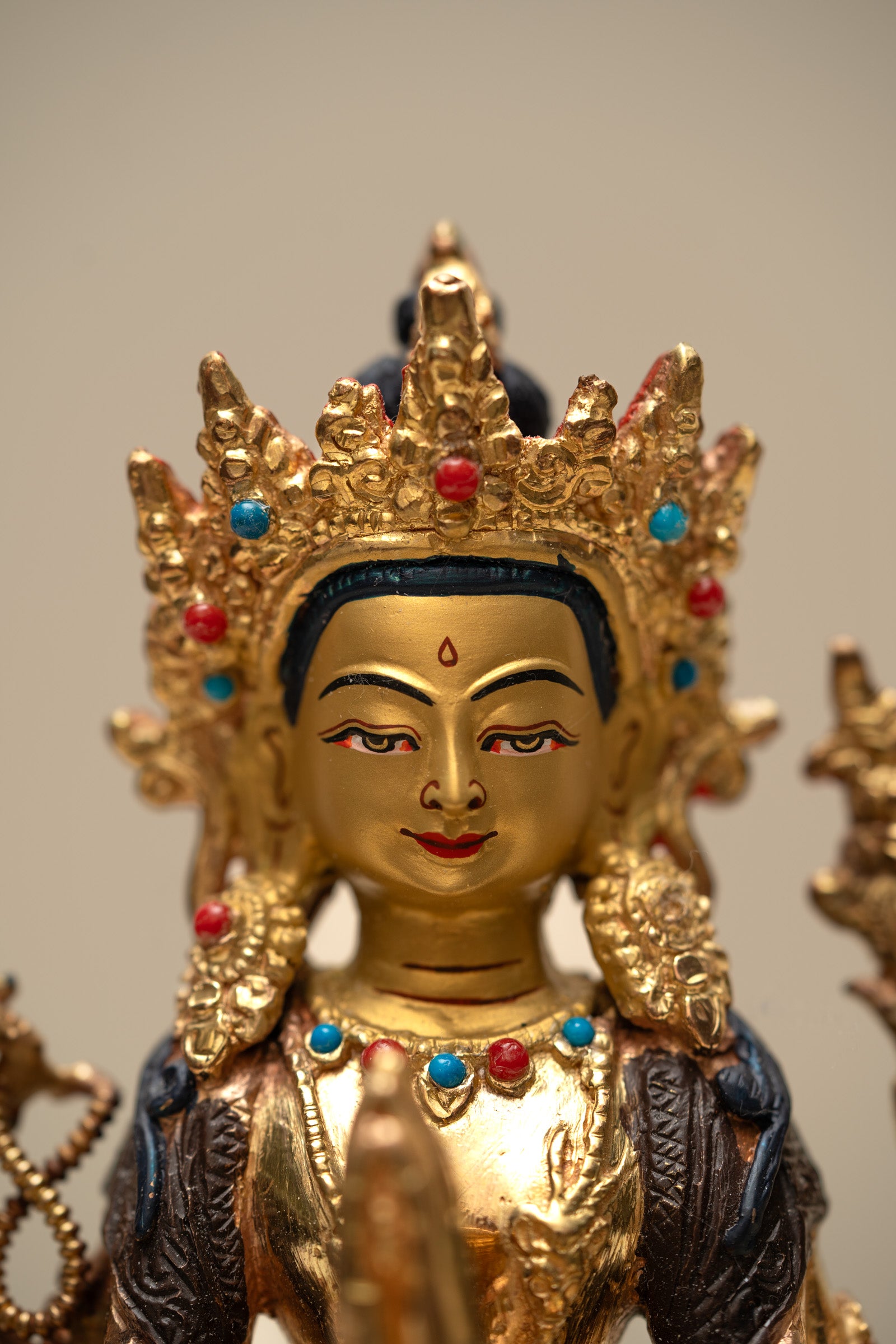 Chengresi Statue - Handcrafted Tibetan statue 