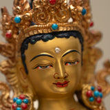 Green Tara Statue - Handcrafted Statue