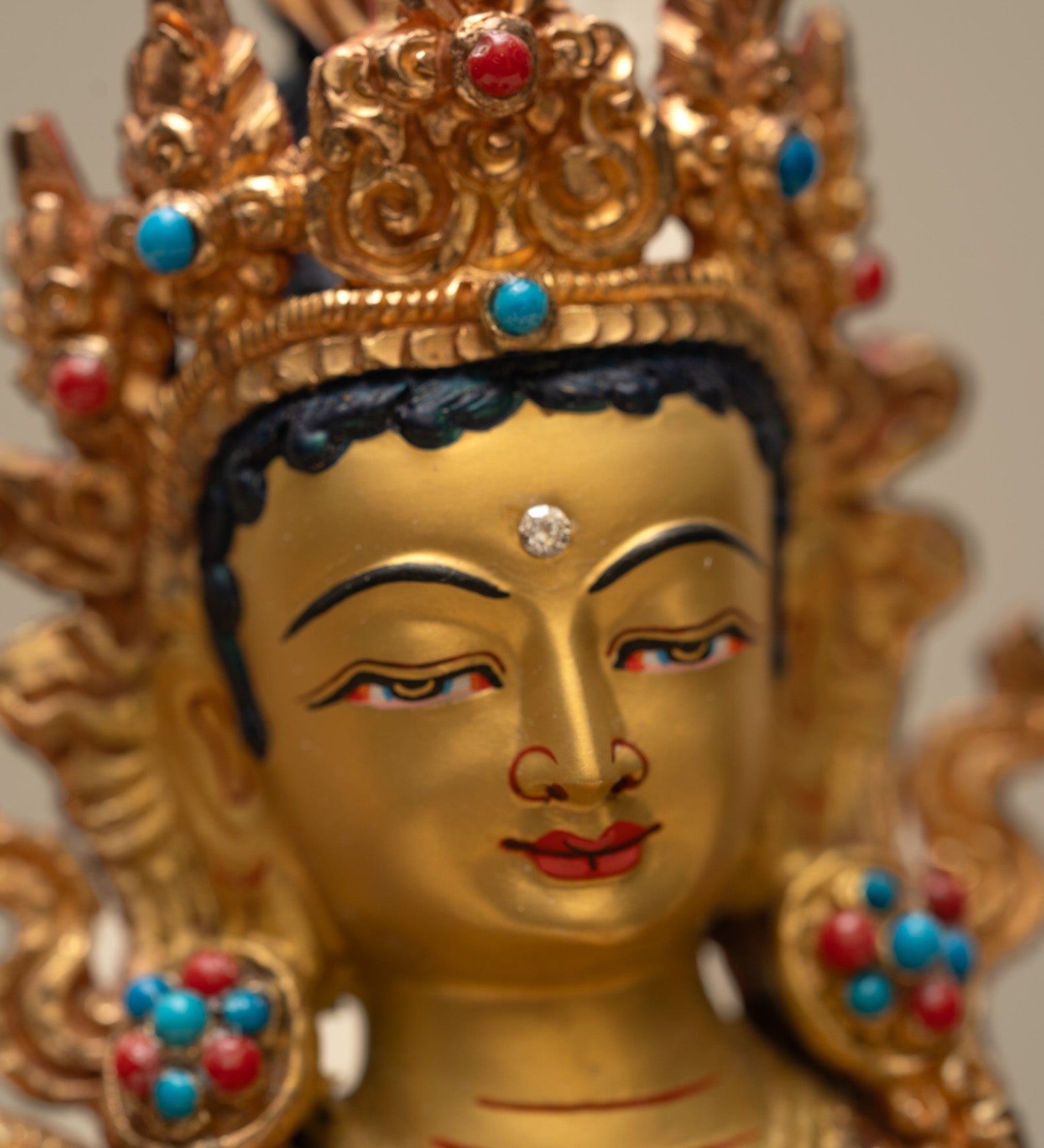 Green Tara Statue - Handcrafted Statue