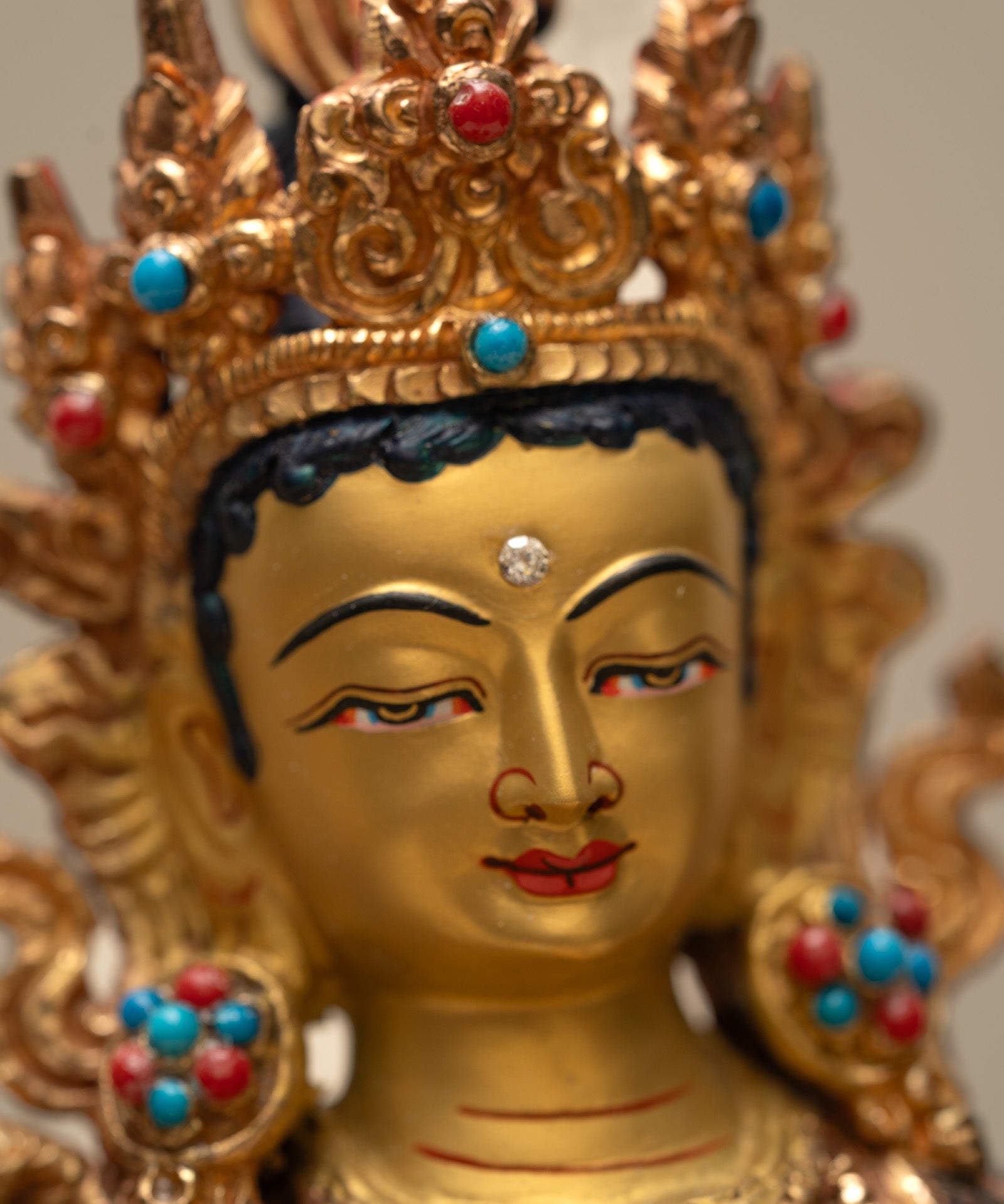 Green Tara Statue - Handcrafted Statue