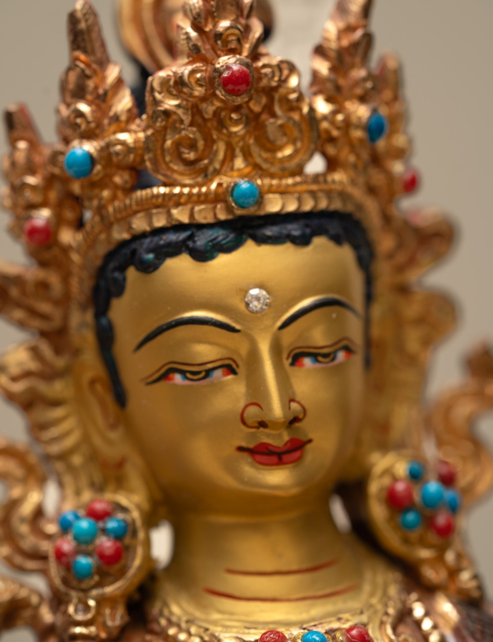 Green Tara Statue - Handcrafted Statue