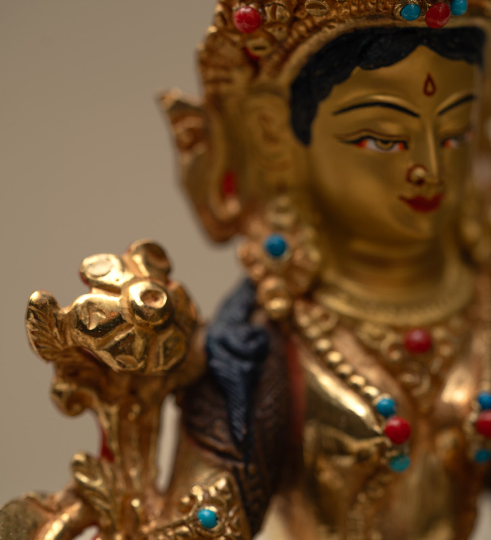 Green Tara - Handcrafted Statue 