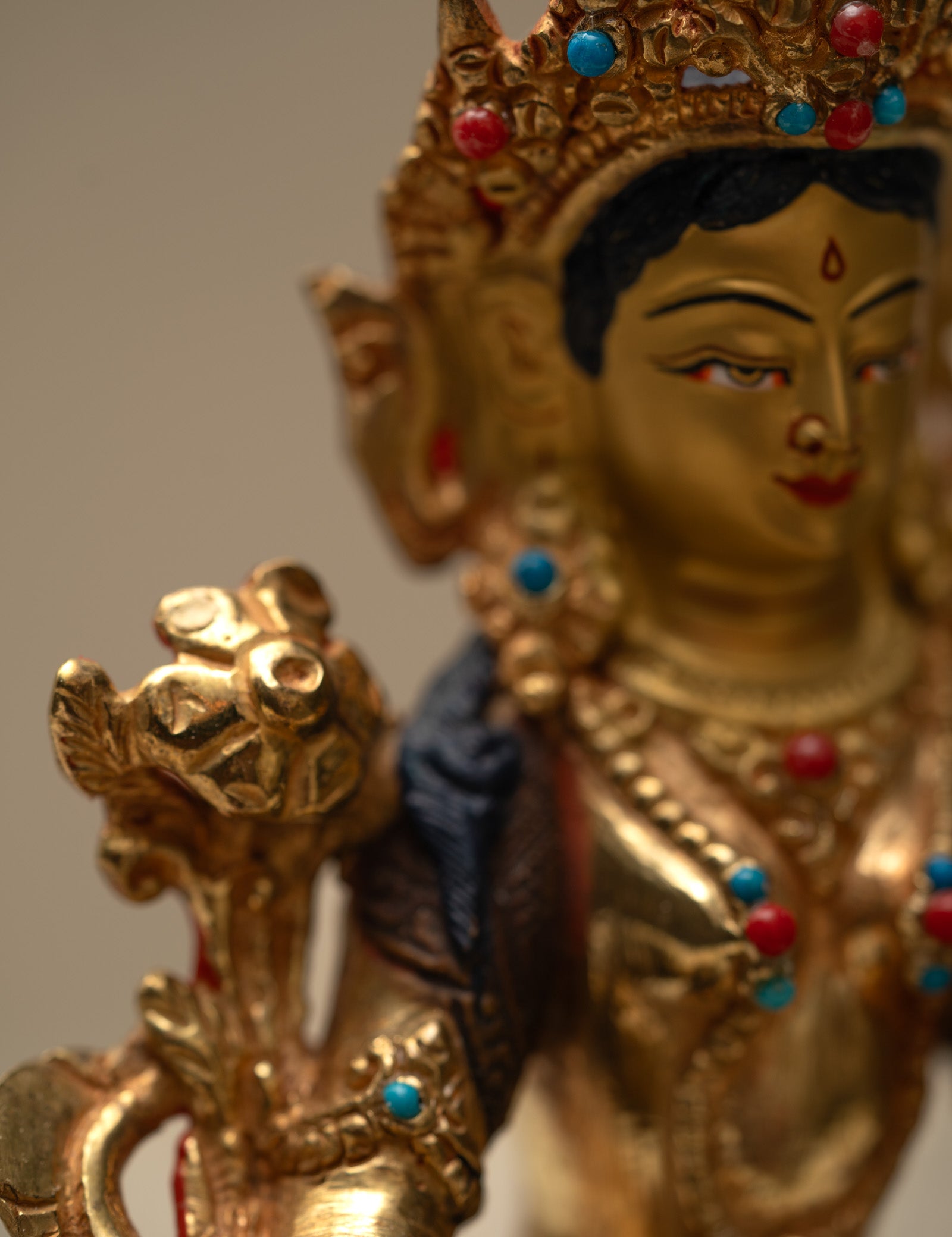 Green Tara - Handcrafted Statue 