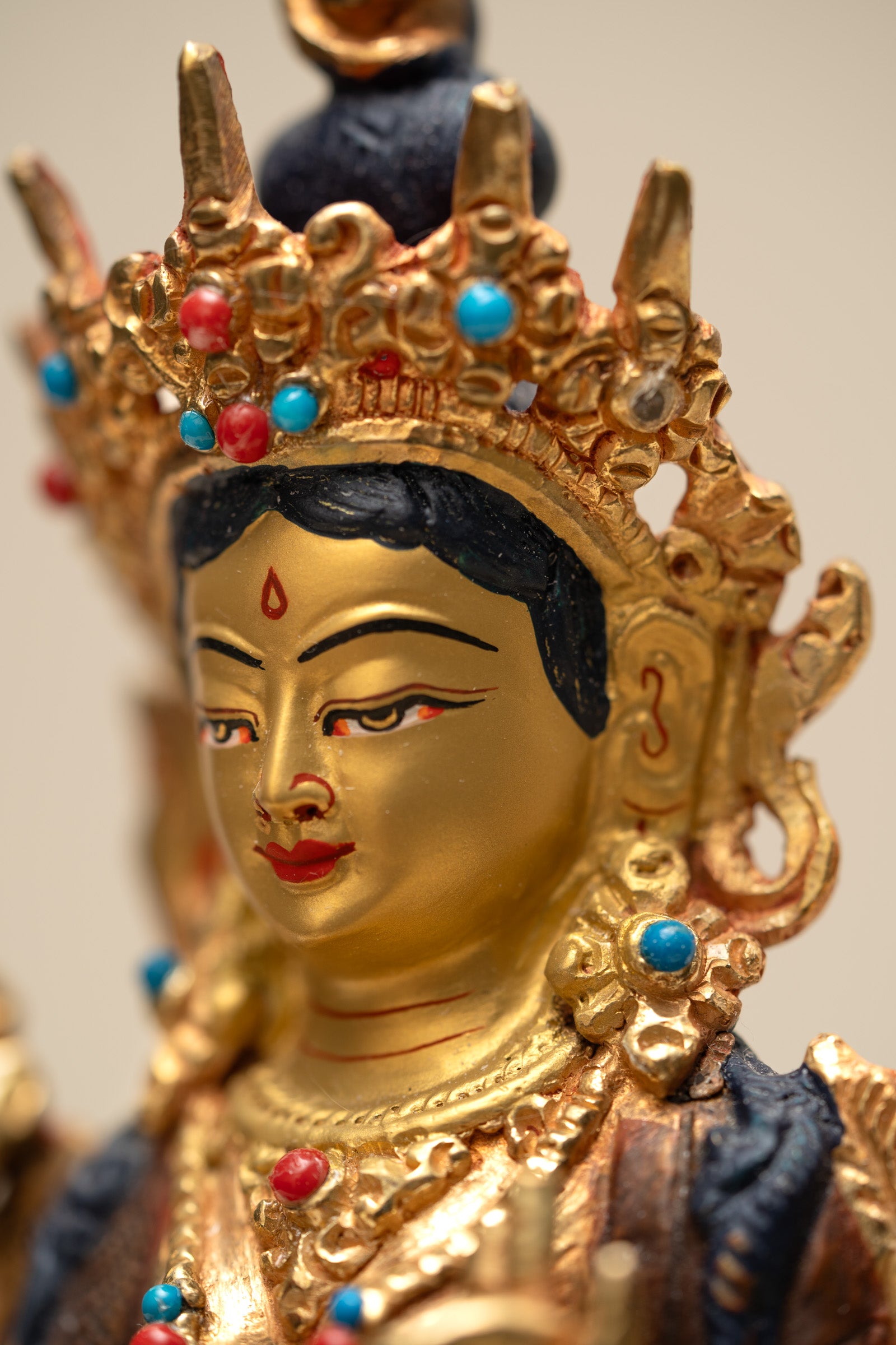 Green Tara - Handcrafted Statue 