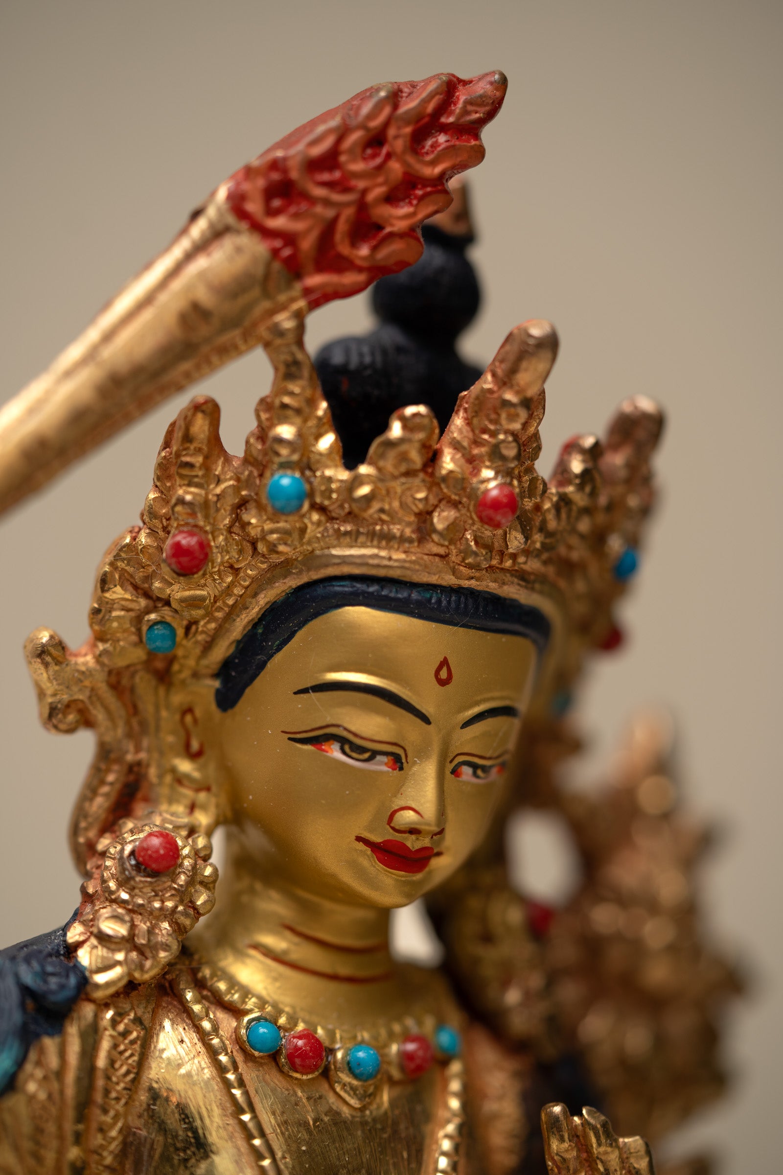 Manjushri Statue for prayer and meditation