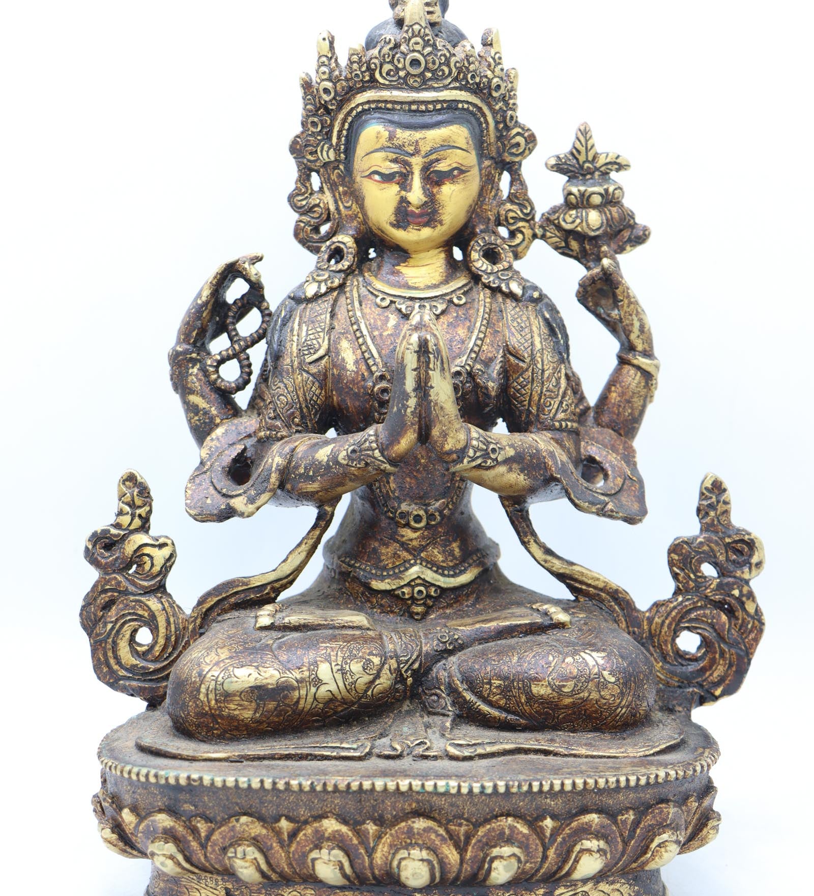 Chengresi Statue for prayer and meditation .