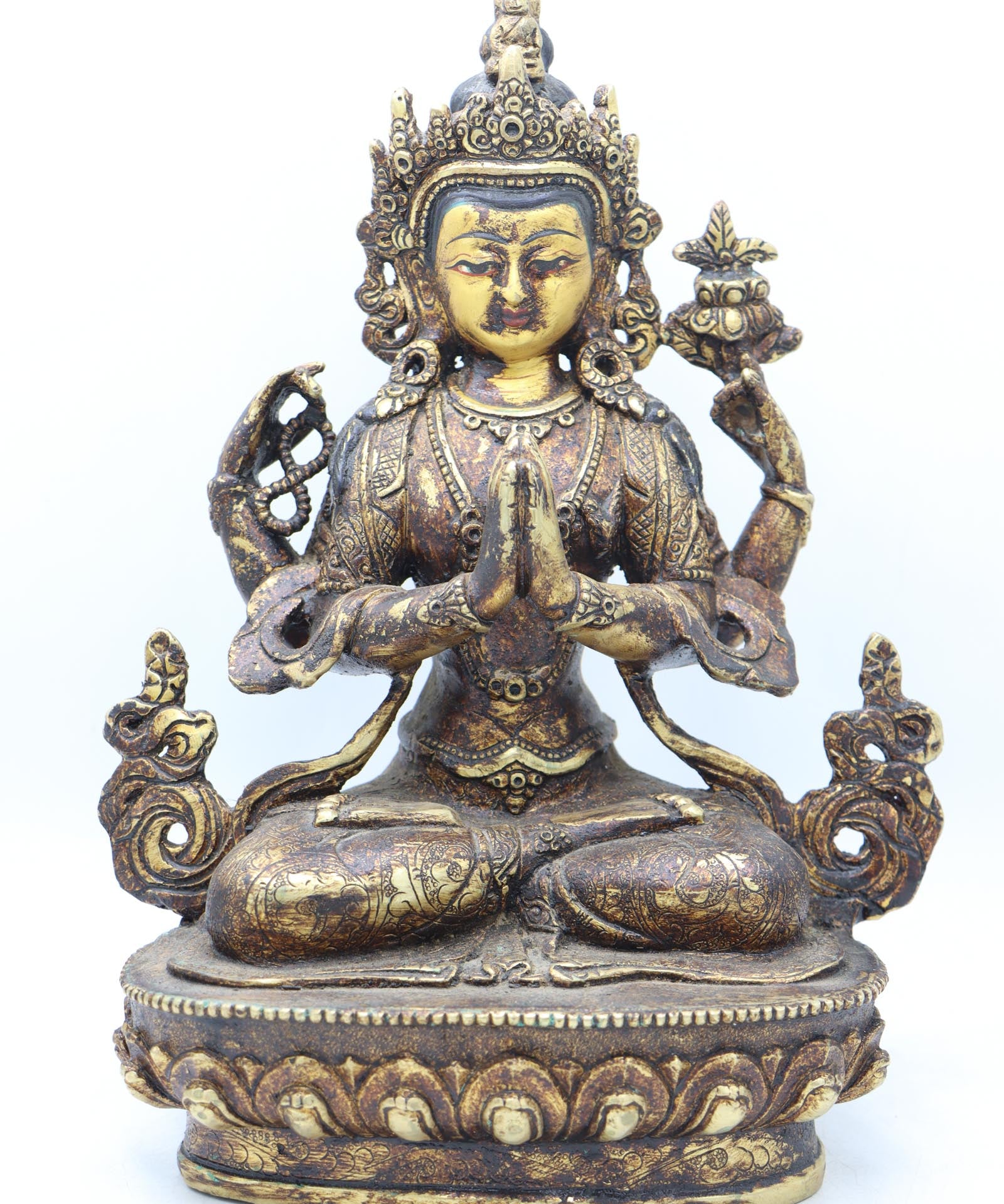 Chengresi Statue for prayer and meditation .