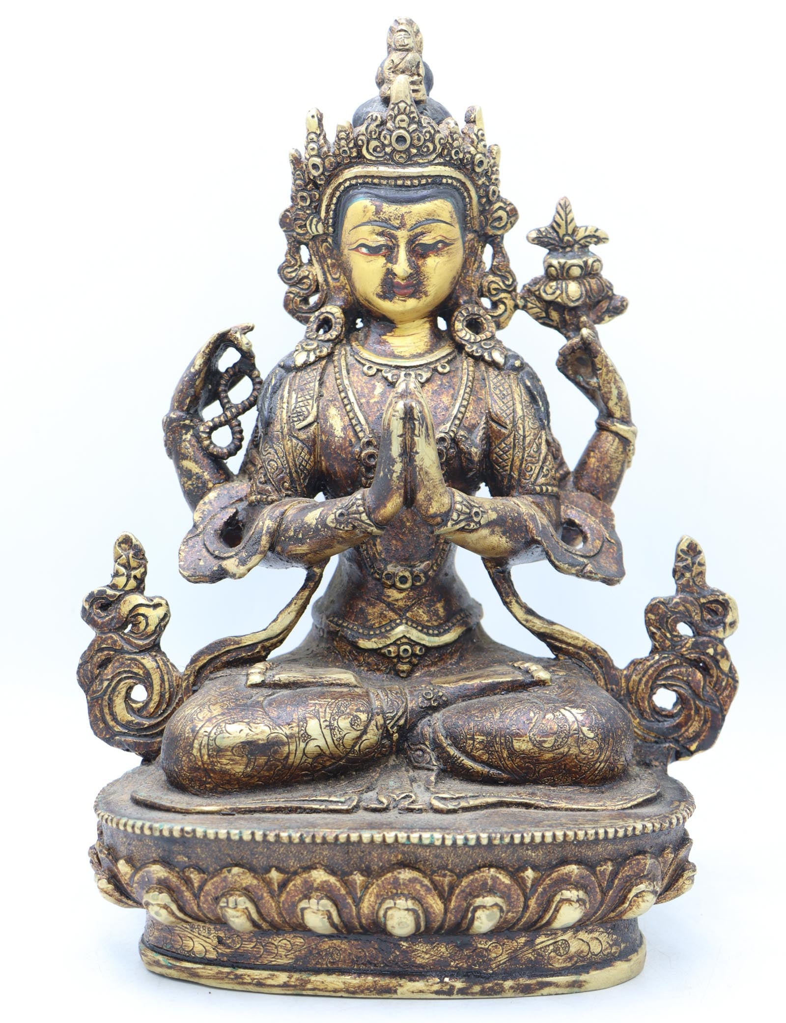 Chengresi Statue for prayer and meditation .