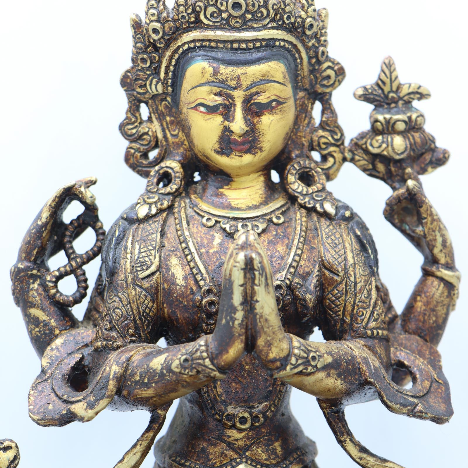 Chengresi Statue for prayer and meditation .