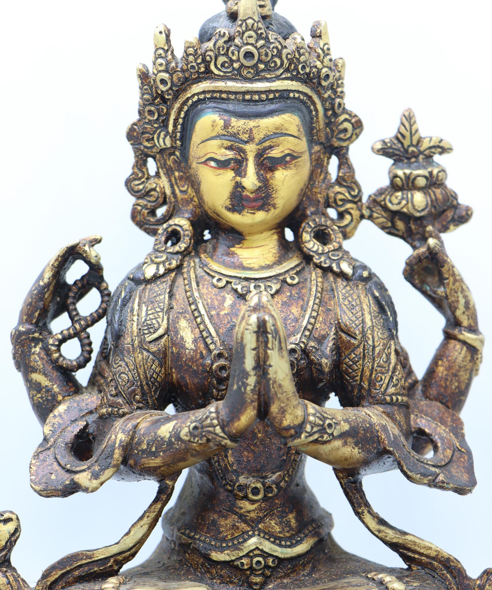 Chengresi Statue for prayer and meditation .