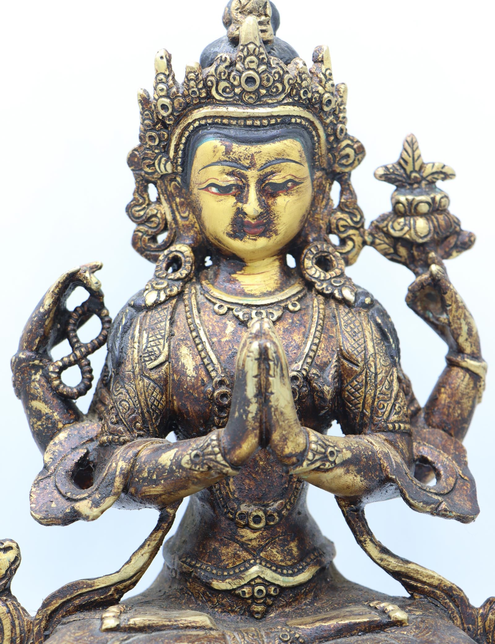 Chengresi Statue for prayer and meditation .