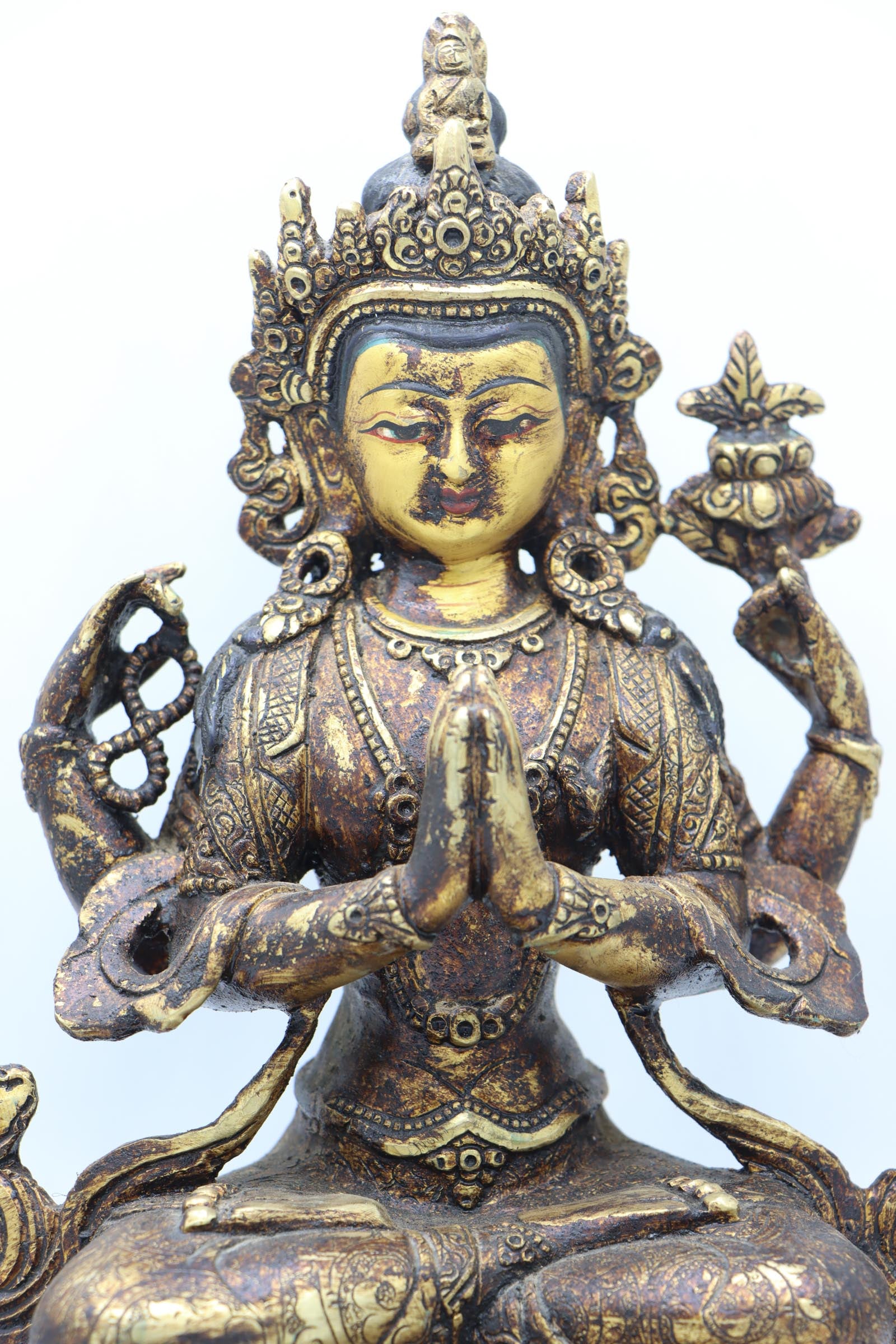 Chengresi Statue for prayer and meditation .