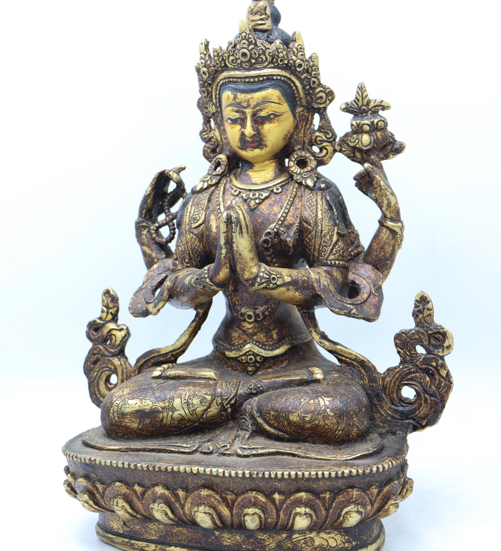 Chengresi Statue for prayer and meditation .