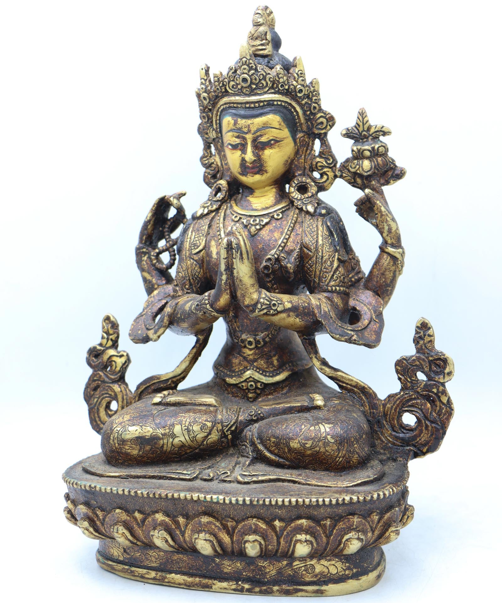 Chengresi Statue for prayer and meditation .