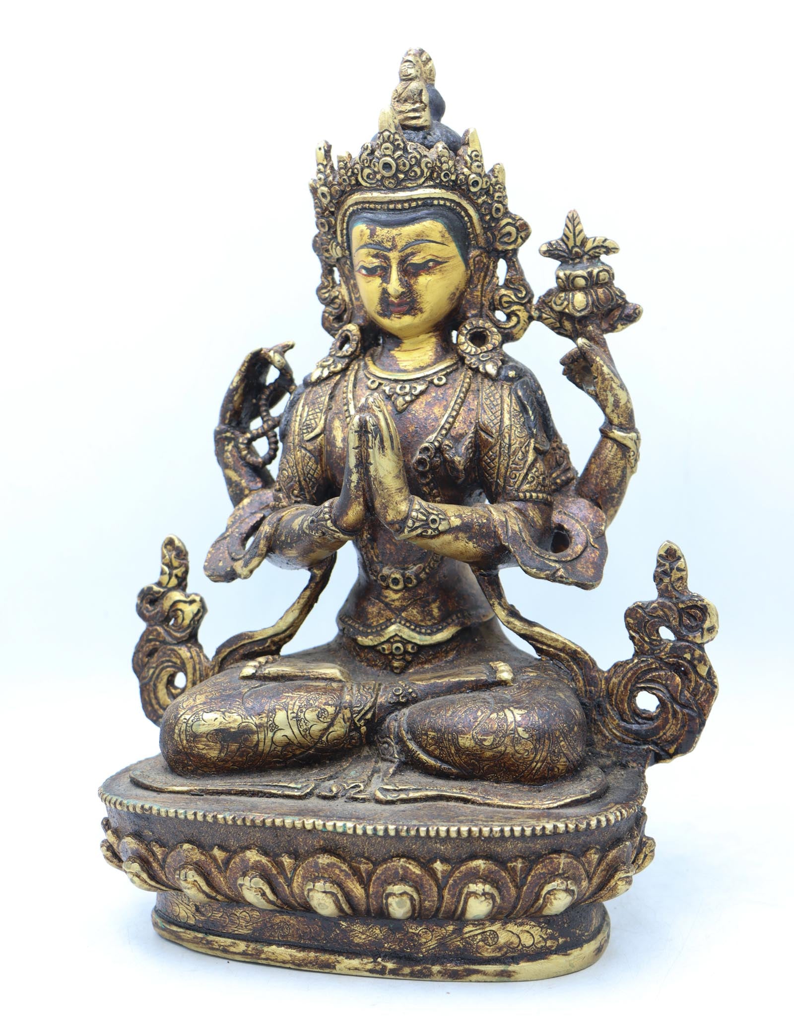 Chengresi Statue for prayer and meditation .