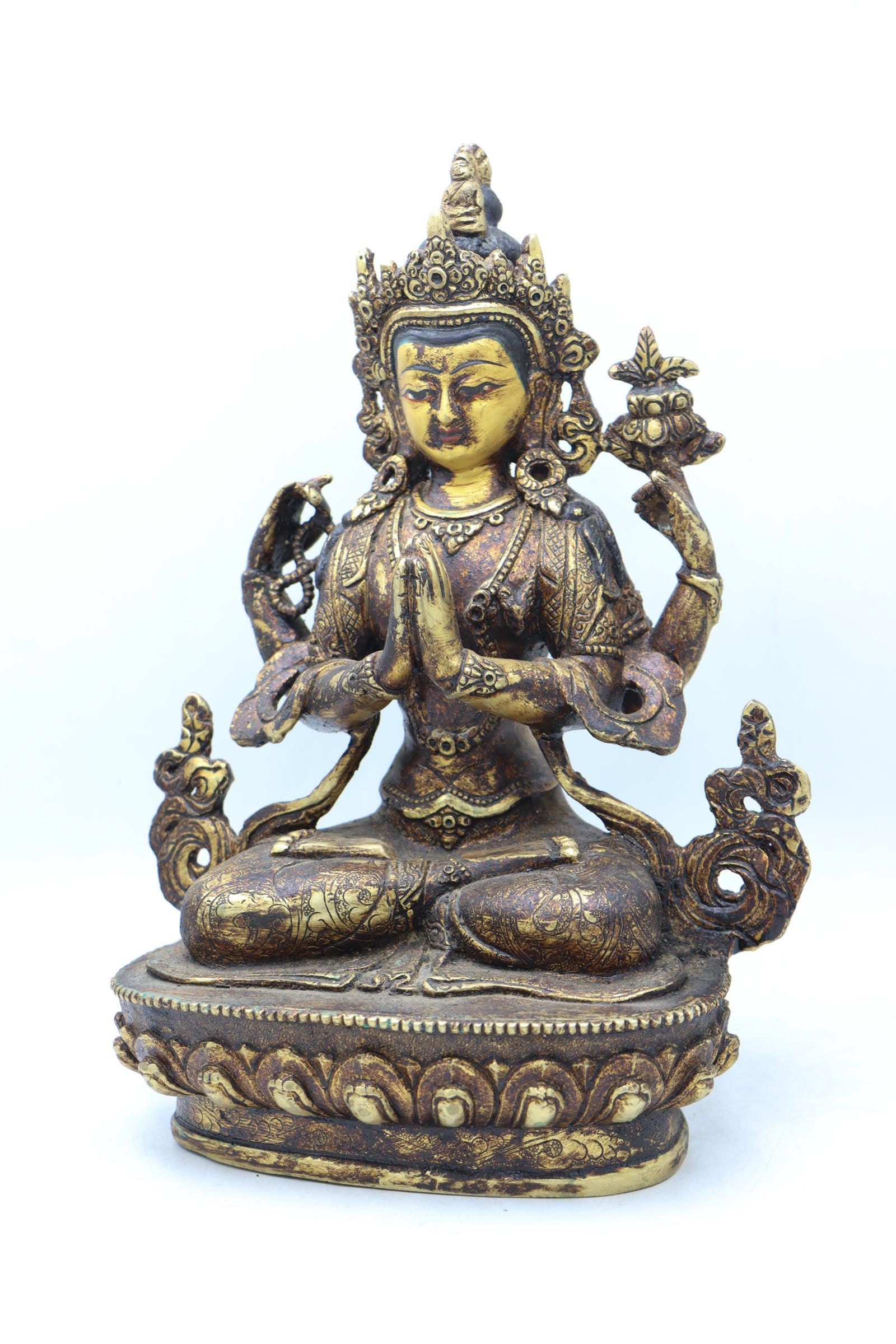 Chengresi Statue for prayer and meditation .