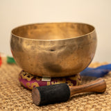 Thadobati Antique Singing Bowl for chakra balancing.