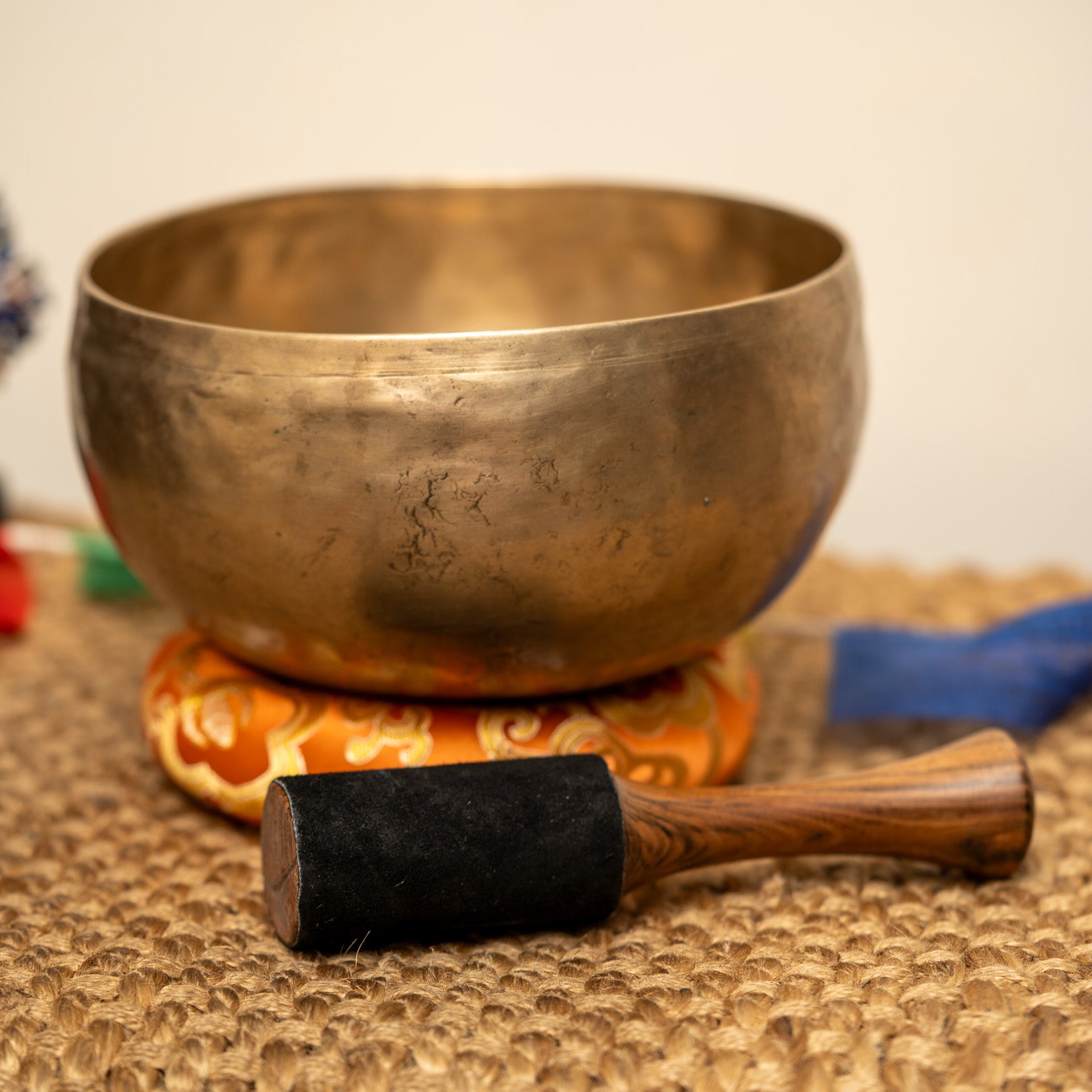 Thadobati Antique Singing Bowl for Sound Healing.