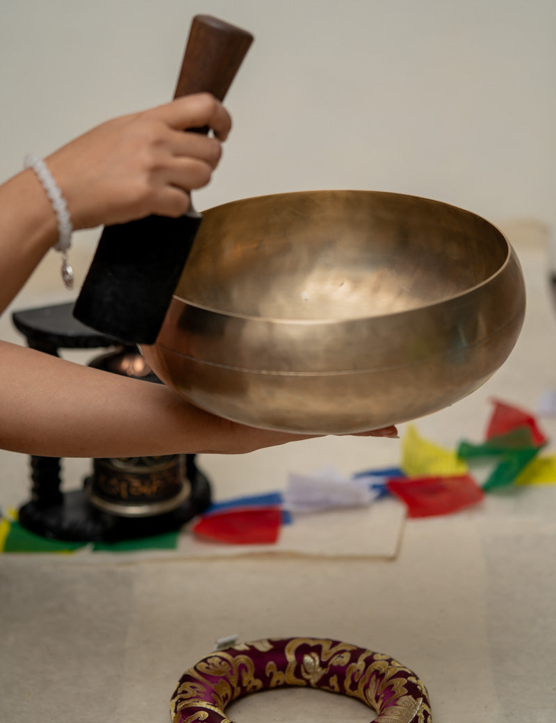 Professional Therapy Singing Bowl - Handcrafted Tibetan Bowl