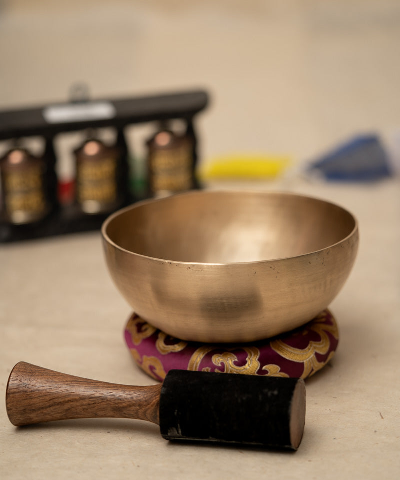 Handmade singing bowl for healers