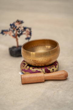 Hand Hammered dotted singing bowl best for gifts