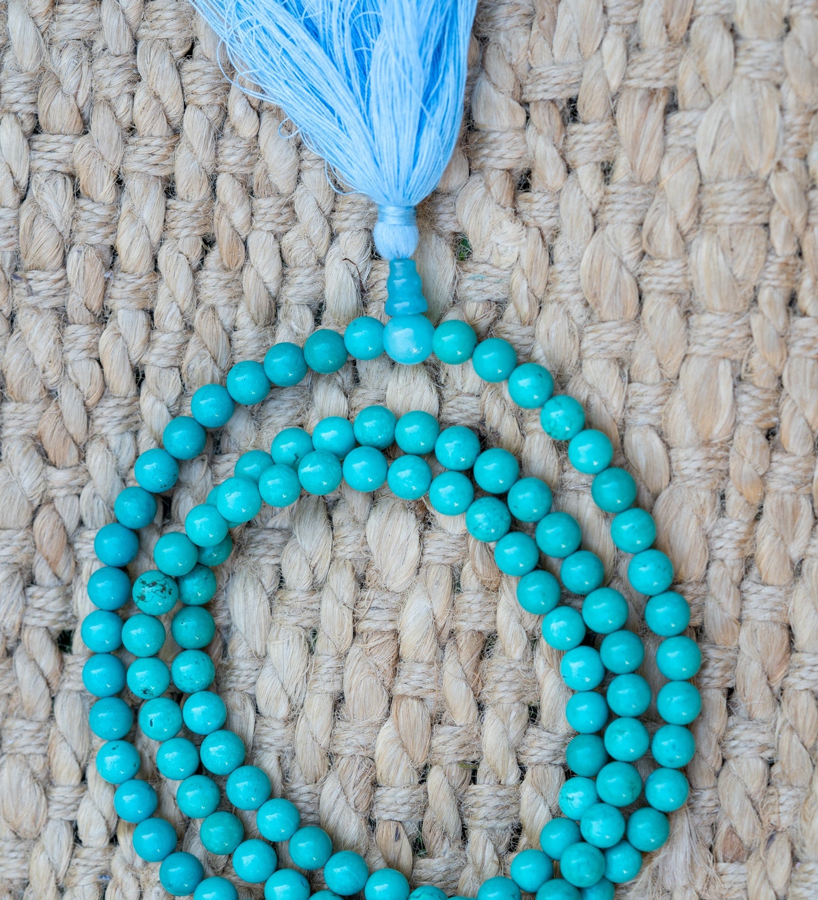 Real Turquoise Mala