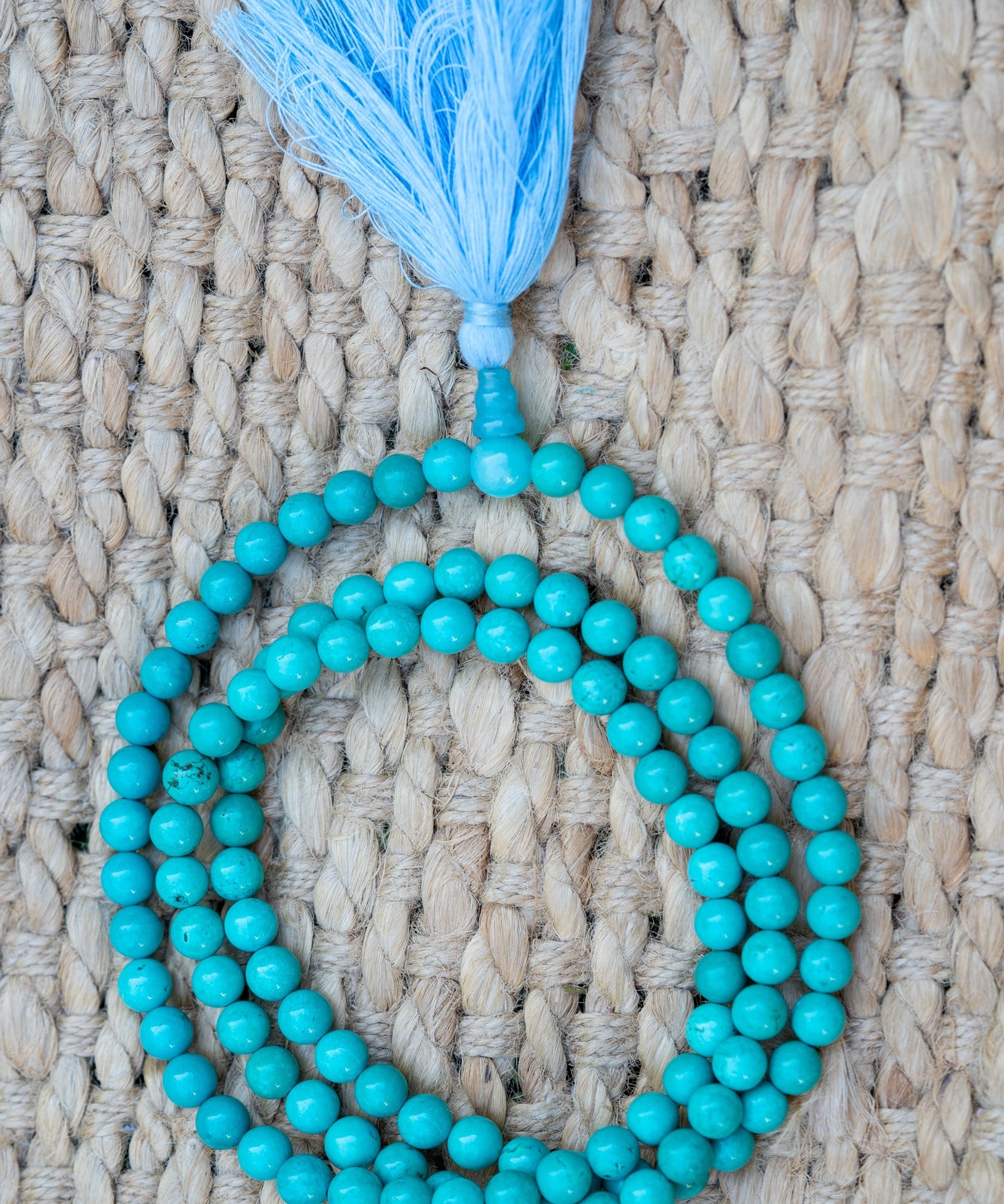 Real Turquoise Mala