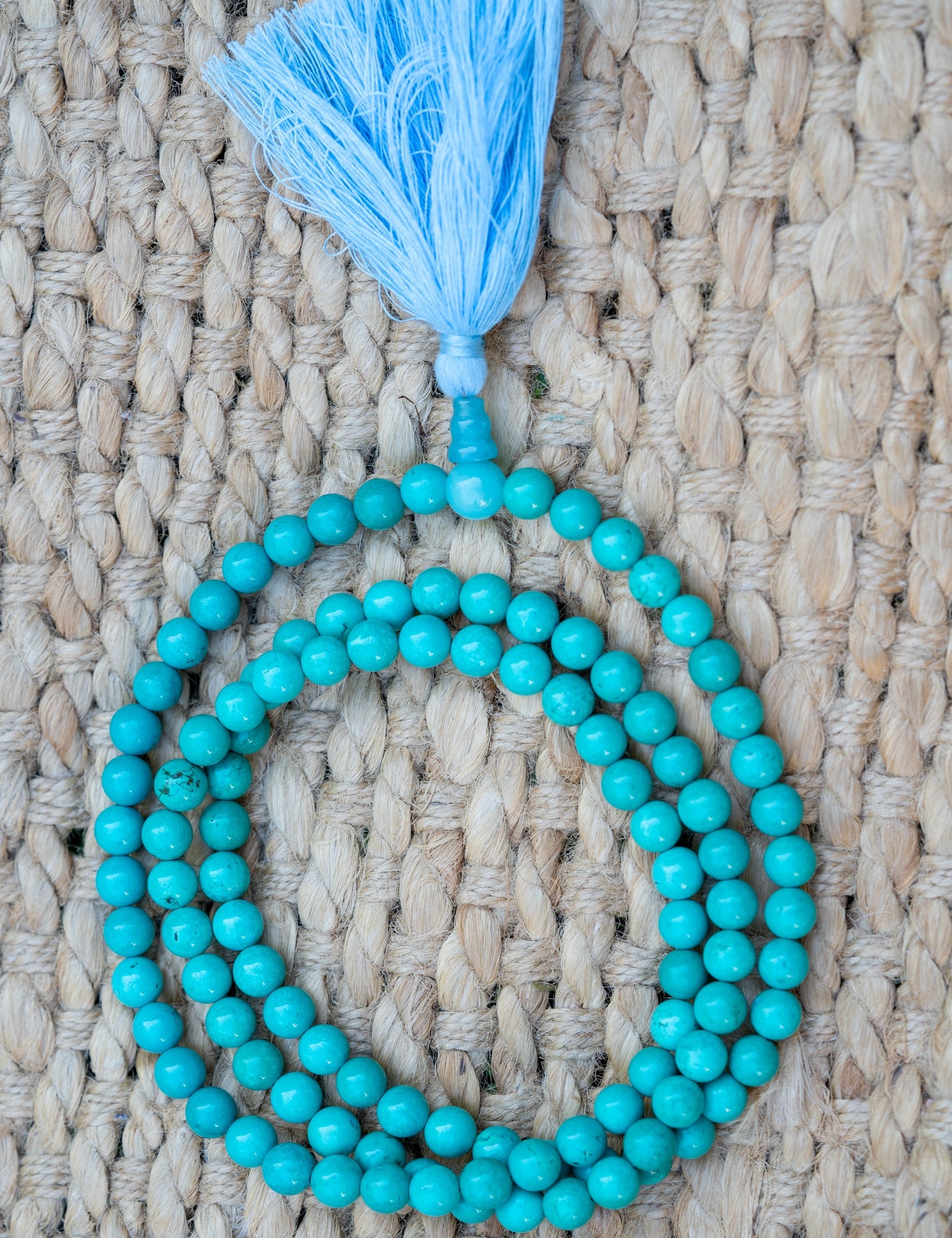 Real Turquoise Mala