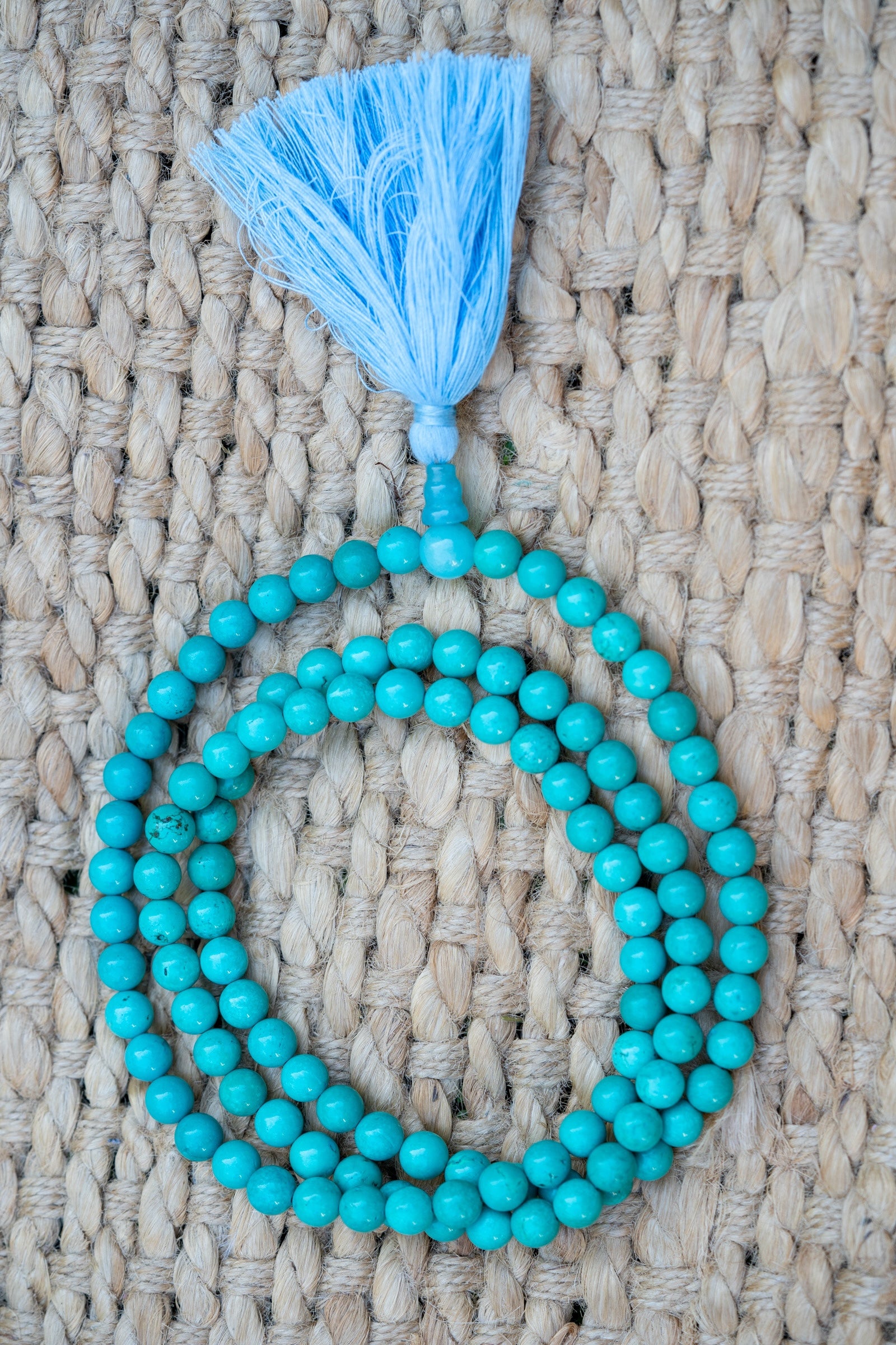 Real Turquoise Mala