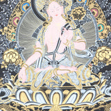 White Tara Thangka for guidance and blessings for long life.