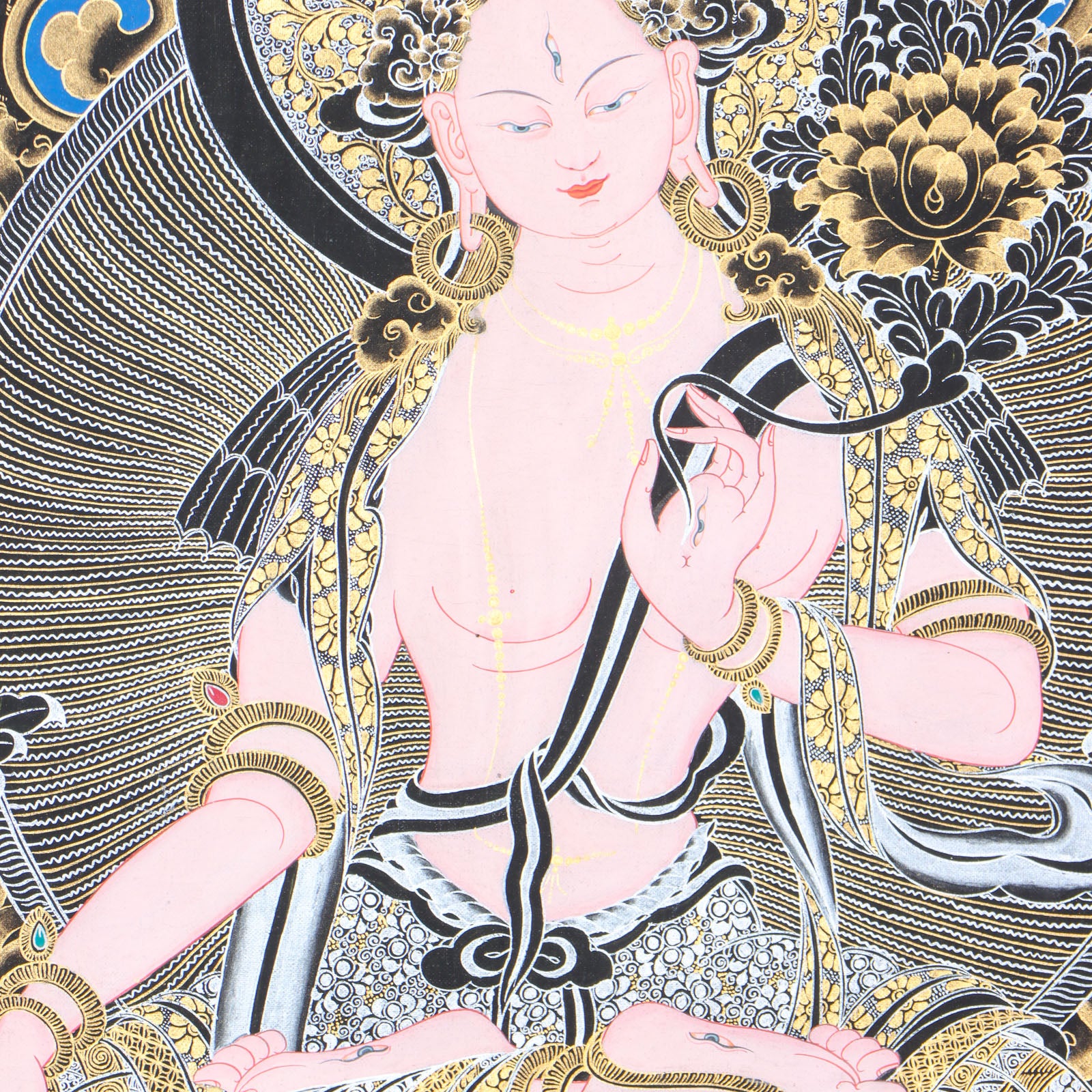 White Tara Thangka for guidance and blessings for long life.