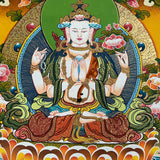 Chengrezi Thangka Painting – Authentic Tibetan Art for Compassion