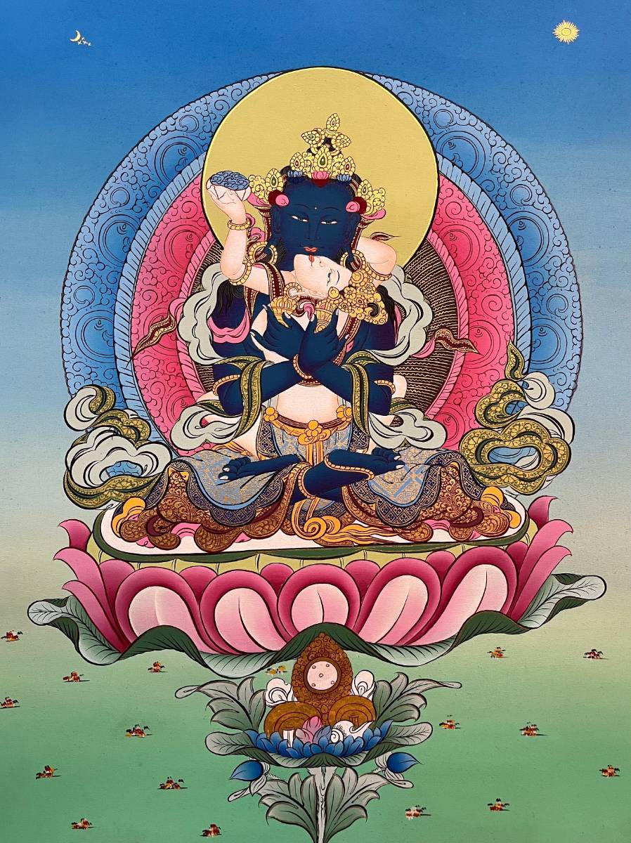 Vajradhara Shakti Thangka Painting