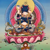 Vajradhara Shakti Thangka Painting