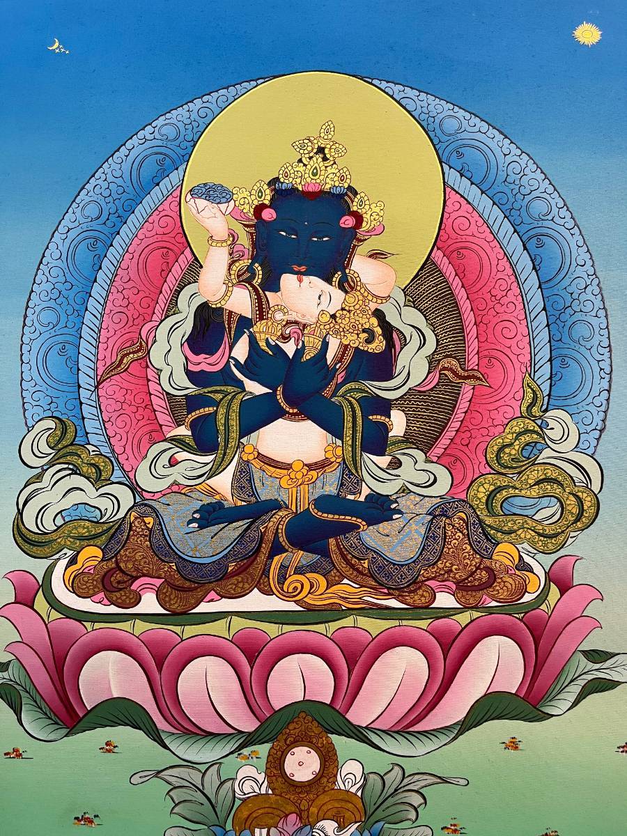 Vajradhara Shakti Thangka Painting