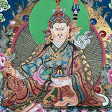 Guru Thanka Painting – Handcrafted Tibetan Buddhist Art