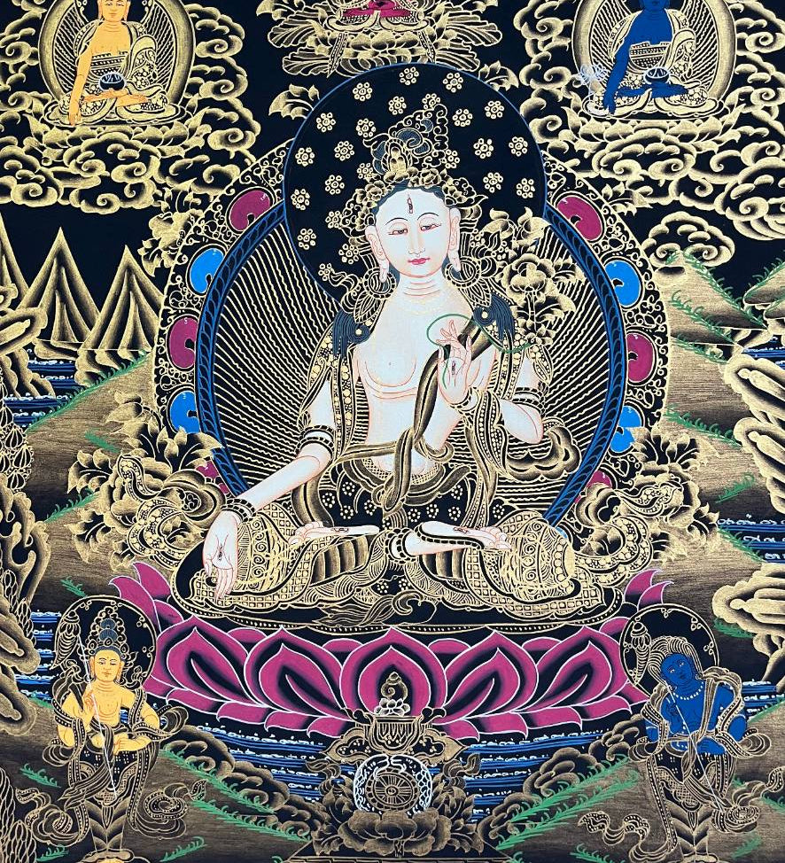 White Tara Thangka