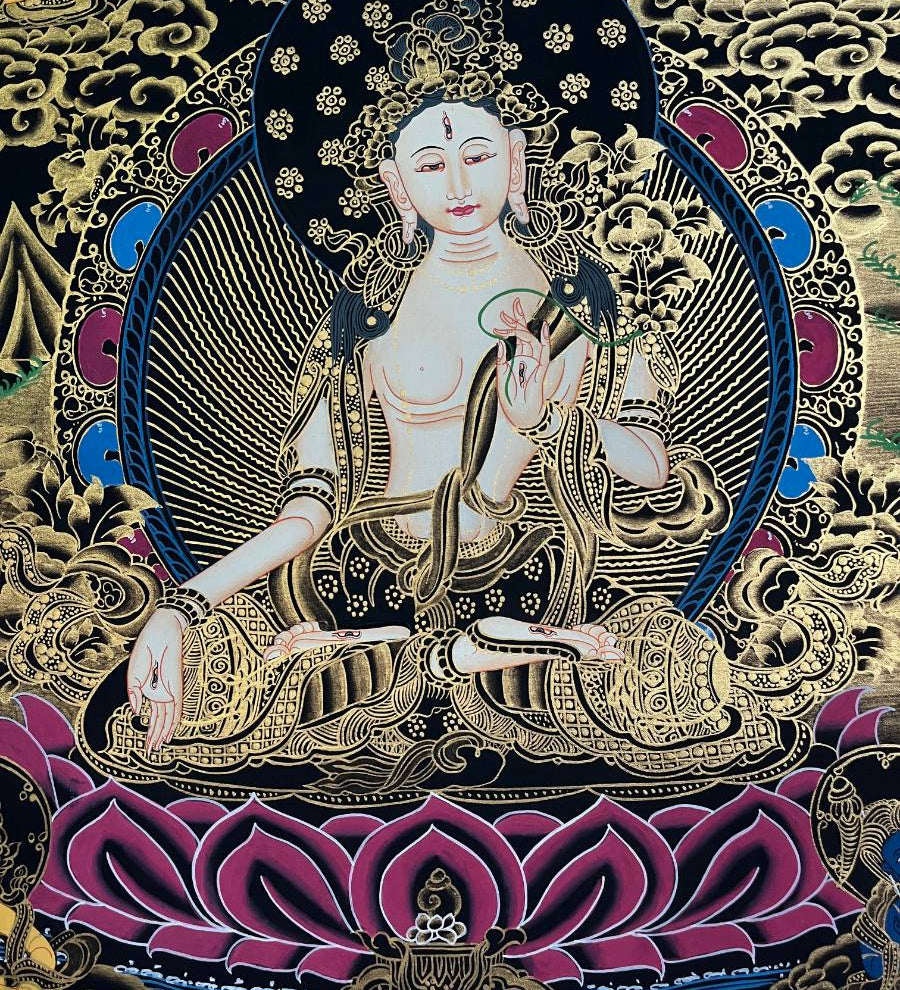 White Tara Thangka