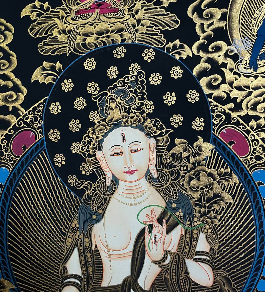 White Tara Thangka