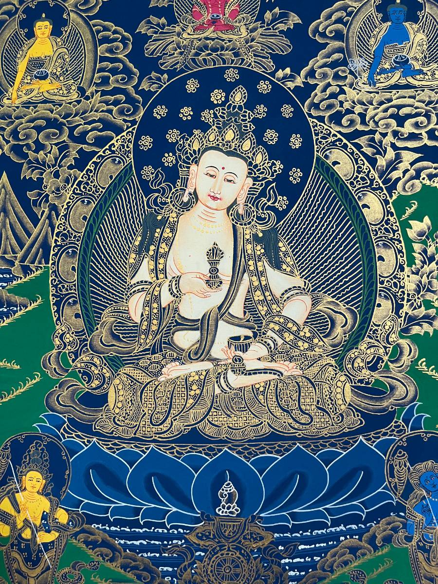 Vajrasattva Thangka - Tibetan Painting 