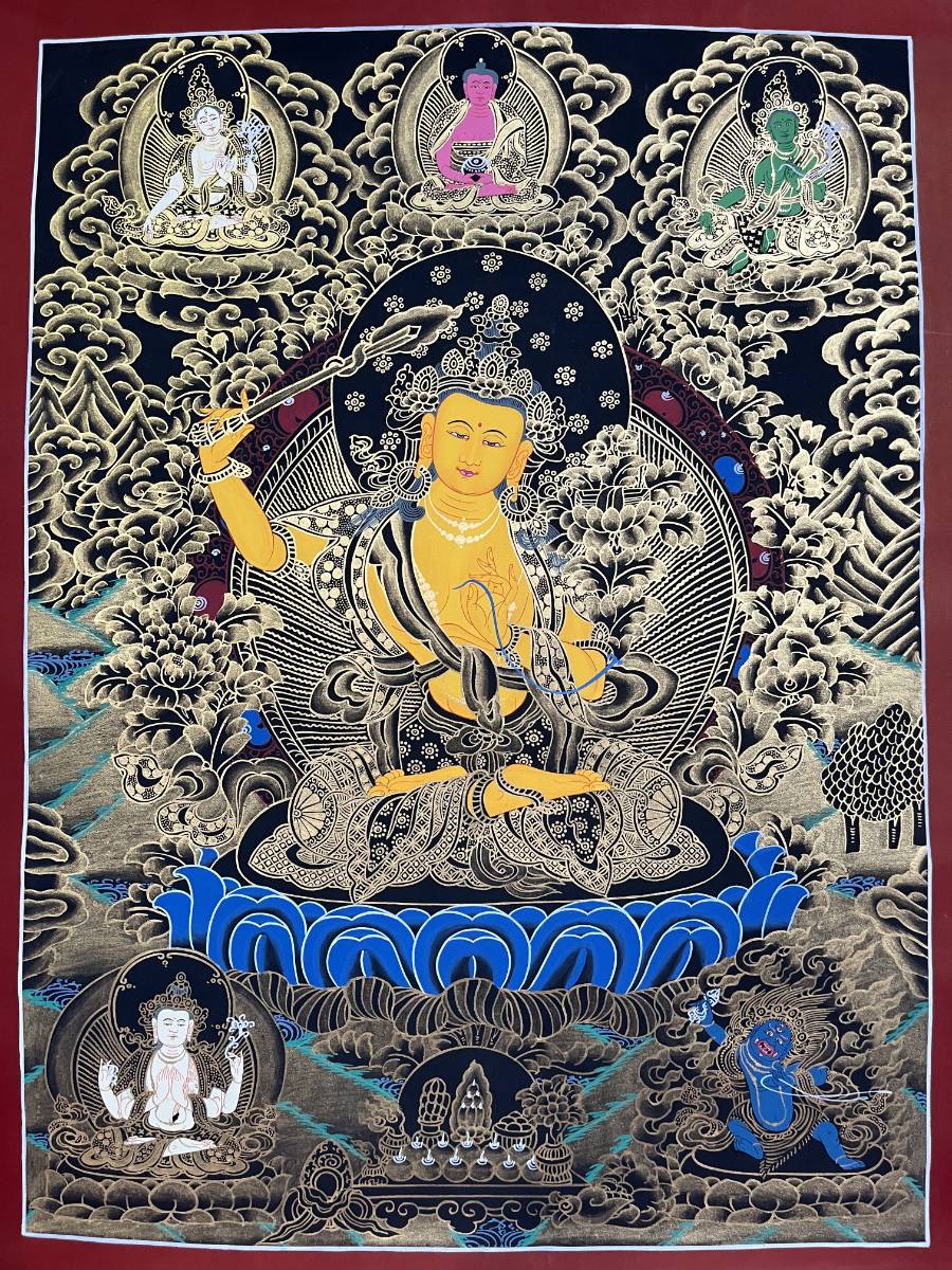 Manjushree Thangka - Tibetan Painting