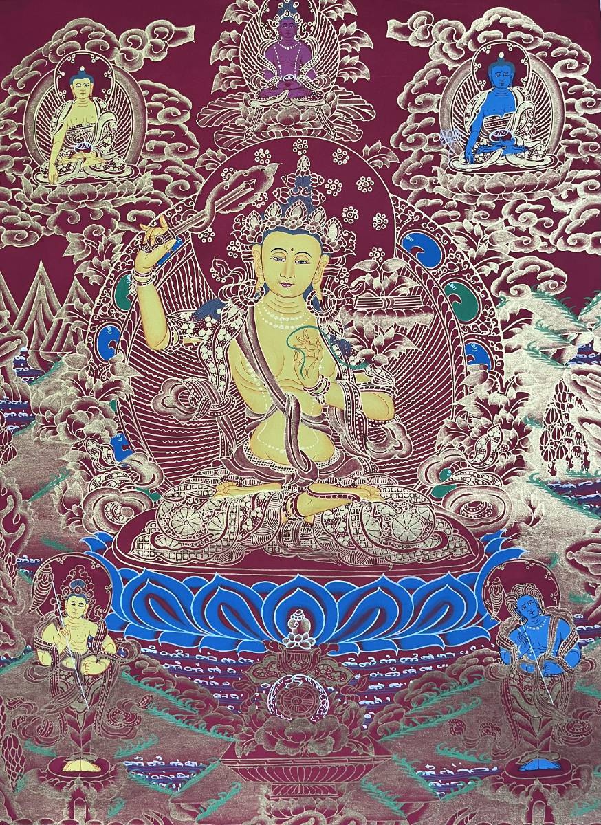 Manjushree Thangka - Tibetan Painting